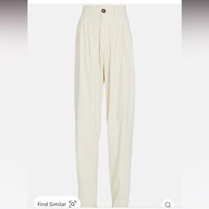 Ronny Cabo Ginevra Pant In Ecru - Medium / Ecru × 1 New